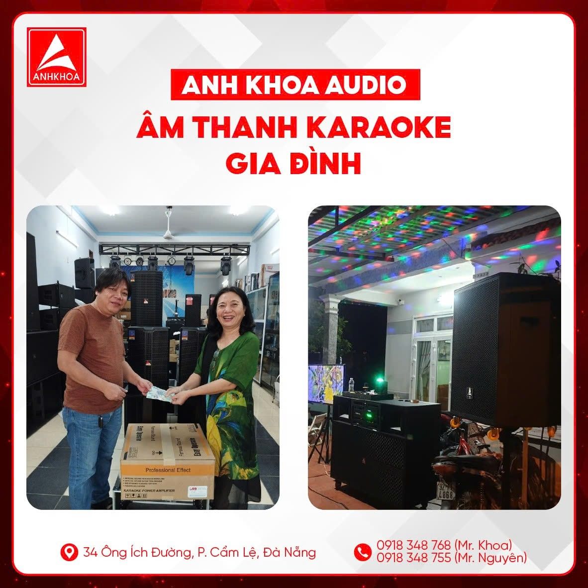 ANH KHOA AUDIO – Đơn vị phân phối loa karaoke chính hãng MJ Audio, Maxo Audio, Korah