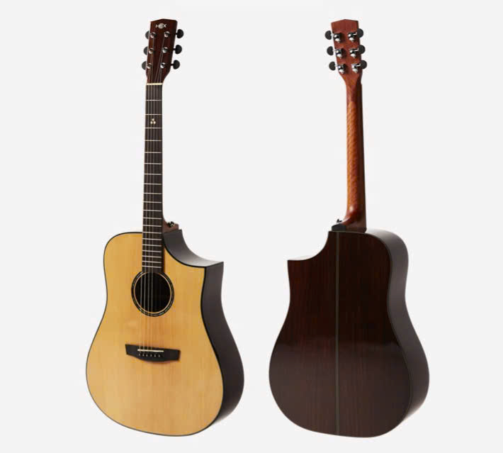 Đàn Guitar Acoustic Hex D350CE