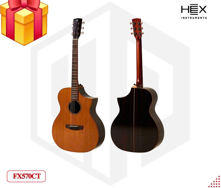 Đàn Guitar Acoustic Hex FX570CT